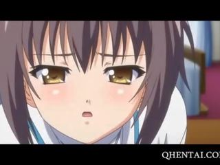 無邪気な エロアニメ 女の子 吸います 彼女の 最初の コック